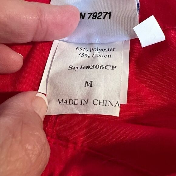 Spectrum Uniform red scrub pants M - Picture 7 of 11